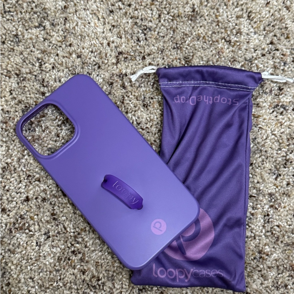 iPhone 13 Pro Max 
Loopy Case Purple Phone Case